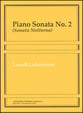 Piano Sonata No. 2-Sonata Notturna piano sheet music cover